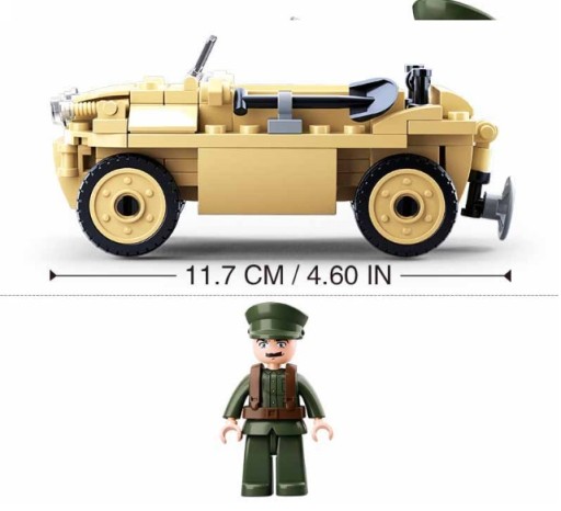 SLUBAN BLOKUJE VOJENSKÉHO AUTOVOJAKA WW2