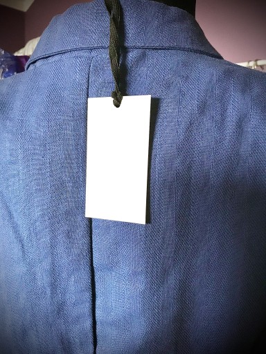 Cenovky, prívesky s dierkou, 3x6cm, 200 ks.
