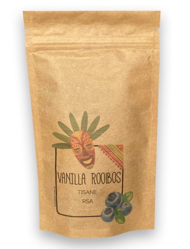 ROOIBOS vanilkový čaj čučoriedkový klitorisový čaj