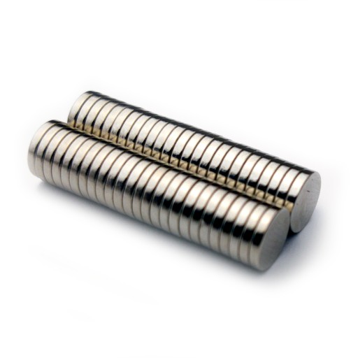 VALEC NEODYMOVÝ MAGNET 6x1 N38 SADA 50 KS