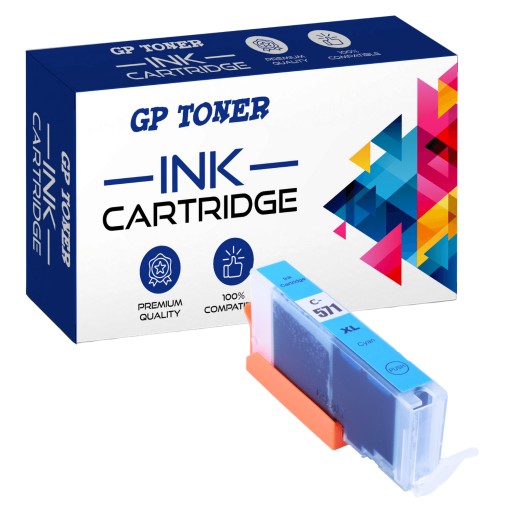 Atrament pre CANON Pixma MG5750 MG6850 MG7750 5700 6800 TS 5055 8050 PGI571CXL