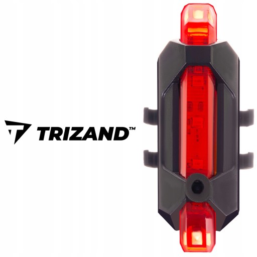 LED BICYKEL ZADNÉ SVETLO NA BICYKEL, USB