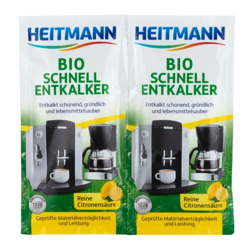 Heitmann BIO-FAST vrecúška na odstraňovanie vodného kameňa 2 x 25 g