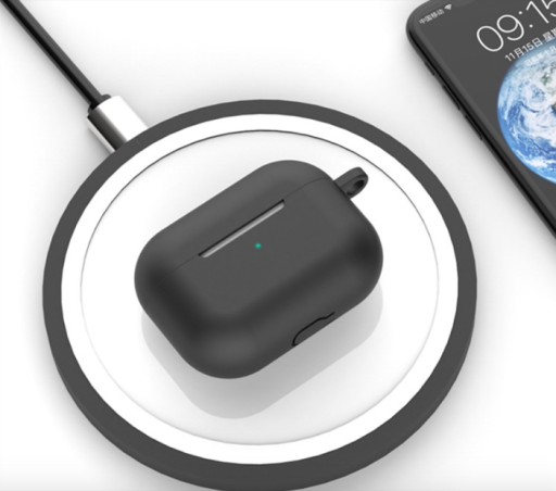 Púzdro NA APPLE AIRPODS PRO 1 2 TWS SILIKÓNOVÉ FIALOVÉ