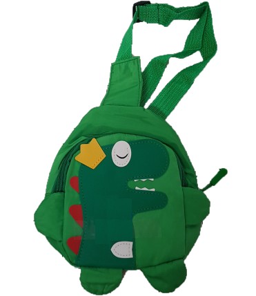 DETSKÁ TAŠKA NA RAMENO DRAK DINOSAUR ZELENÁ