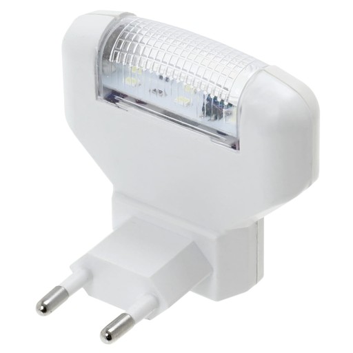 Nočná lampa kontaktná 3xLED s vypínačom, biele svetlo