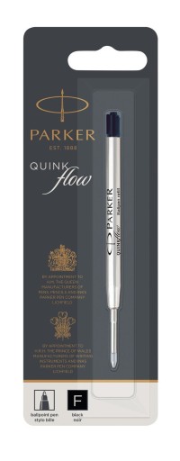 Náplň do pera Parker QuinkFlow Black F