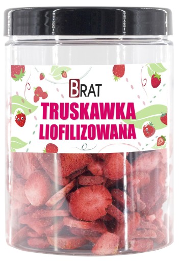 MRAZOM SUŠENÉ JAHODY, 40g plátky, sušené ovocie