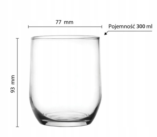 Glasmark POHÁR NA NÁPOJE, ŠŤAVU, VODU, 280ml