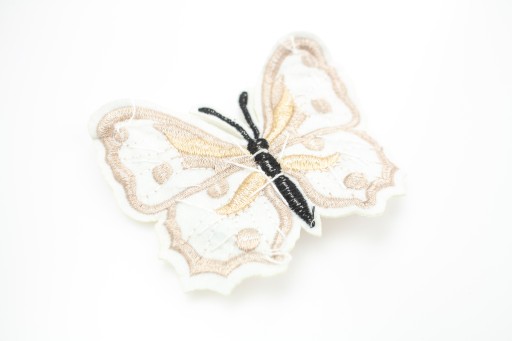 TERMO nažehľovacia náplasť Butterfly Rhinestones Bead
