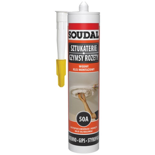 VODOMONTÁŽNE LEPIDLO 50A SOUDAL 280 ml
