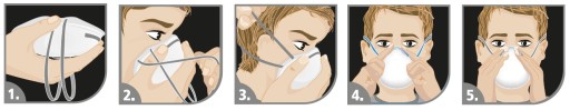 HALF MASK FFP3 PREMIUM ochranná protiprachová maska s VENTILOM