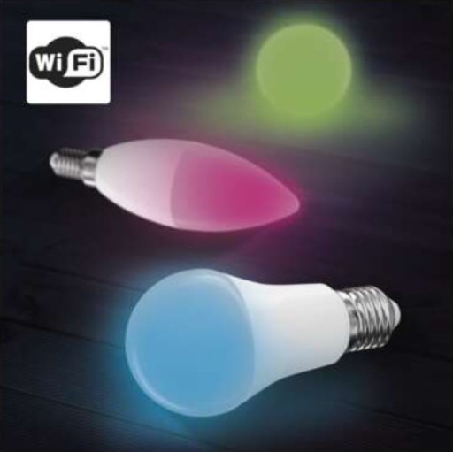 GoSmart MR16 GU10 LED žiarovka 4,8W (35W) 400lm RGB stmievateľná Wi-Fi