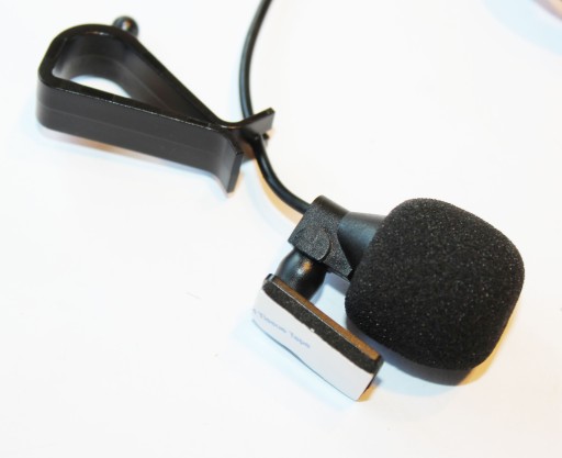 Stereofónny externý mini jack mikrofón do auta