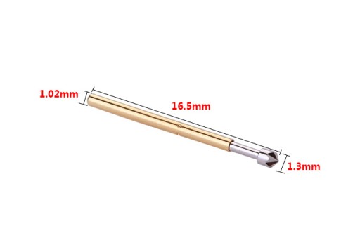 POGO PIN P75-LM2 testovacia ihla 1,02mm bez spájkovania