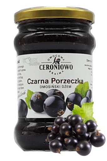 Džem z čiernych ríbezlí Ceroniowo Dmosin 315 g