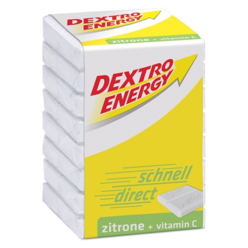 Dextro Energy príchuť citrón 8 pastiliek 46 g