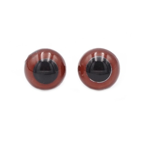 MASKOT OČI TMAVOhnedé 12mm - HRY