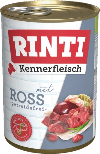 Rinti Kennerfleisch konské mäso 400g mokré krmivo pre psov