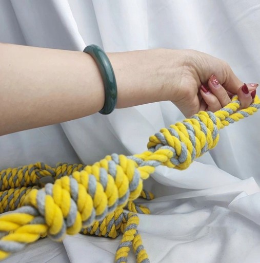 Lano S uzlami pre psa, sťahovák, hryzátko, silná šnúrka, aport, lano