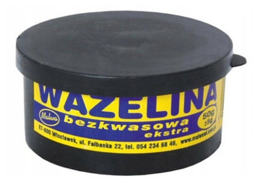 MALWA TECHNICAL BEZ KYSELIN Vazelína 50G POĽSKO