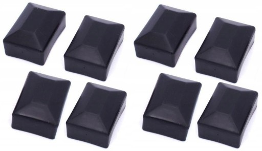 Strieška na PVC plotový stĺpik 40x60mm - 1 kus