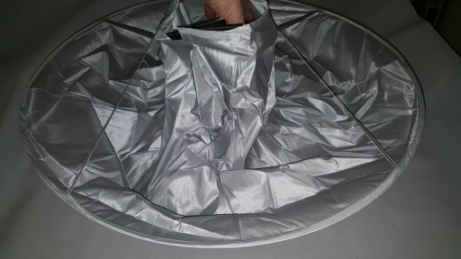 Kadernícky plášť 70 cm skladací dáždnik