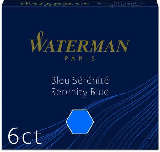 Waterman International krátke perá, 6 ks