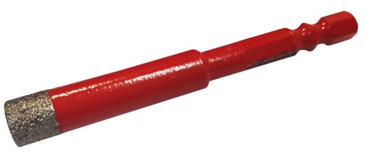 OTVOROVÁ PILA DIAMANTOVÁ VŔTAČKA VŔTAČKA 10mm PRE ŠESTIKRÁTKOVÚ keramiku
