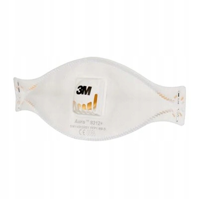Polomaska 3M Aura 9312+ FFP1 s ventilom LANG B