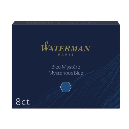 Náplne do pera WATERMAN dlhé - námornícka modrá