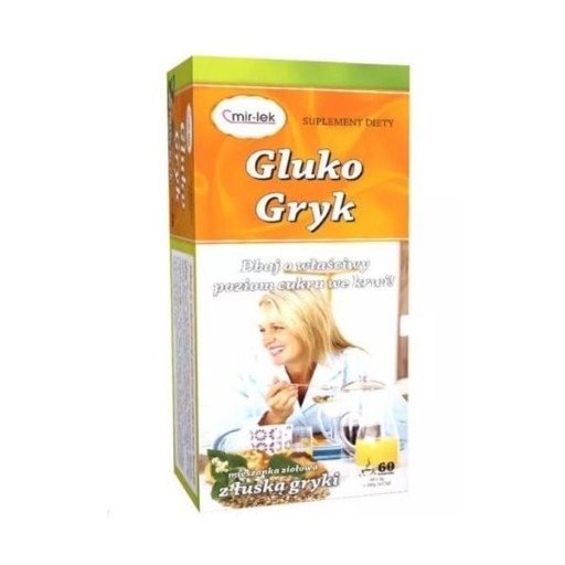 Mir-Lek Gluko-pohánková bylinná zmes 60 x 3 g
