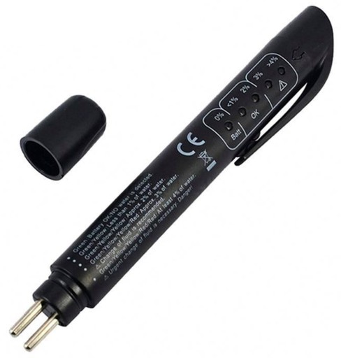 AG277B TESTER BRZDOVEJ KVAPALINY, 5 LED REGULAČNÝ METER