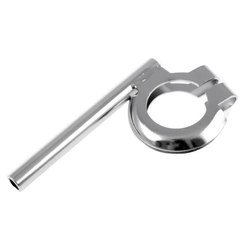 Okrúhly chrómový držiak smeroviek 10mm predný Simson S50 S51 S70 DPR