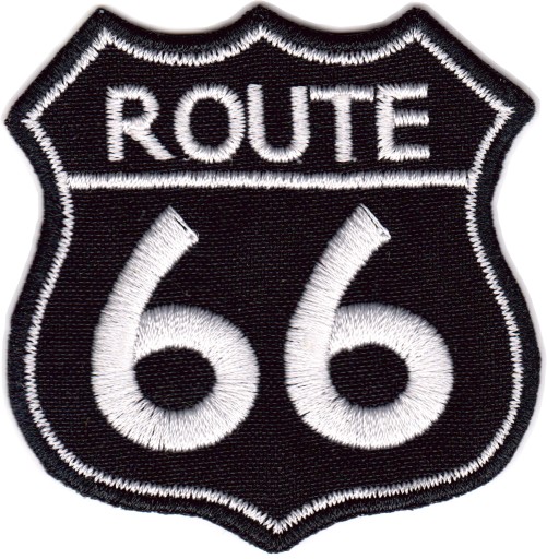 Záplata Route 66 Termolepiace záplaty Route66