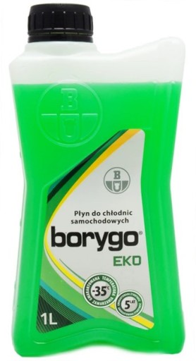 BORYGO EKO eko RADIÁTOR KVAPALINA ZELENÁ zelená 1L