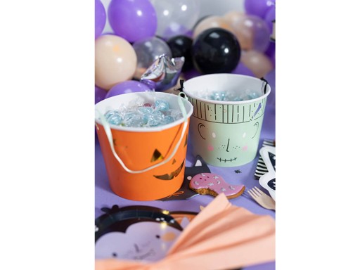 Halloweenske vedierka na cukrovinky 13,5 cm 2 ks.