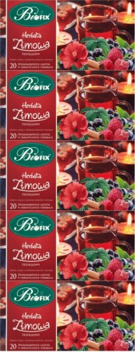 Bifix WINTER expresný čierny čaj 20 obálok x 2 ks