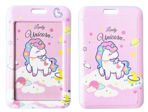 Puzdro na kartu UHOO 7032 Unicorn Lanyard