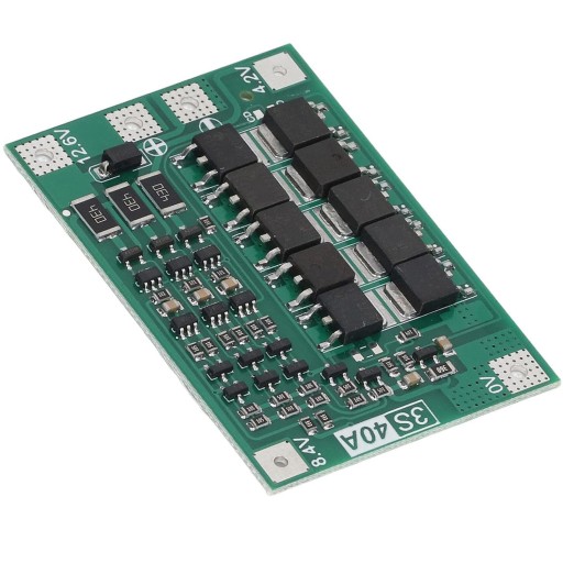 BMS 3S 40A 12,6V 18650 li-ion s balancérom
