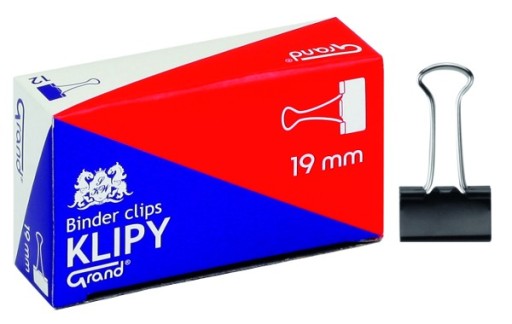 19 mm veľké klipy