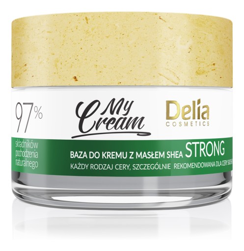 KRÉMOVÝ ZÁKLAD S BAMBUCKÝM MASLO NA SILNÝ KRÉM DELIA MY KRÉM