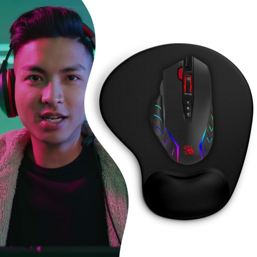 ERGONOMICKÁ GÉLOVÁ PODLOŽKA POD MYŠ NA ZÁPESTIE