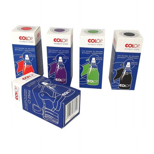 Razítkovací atrament Colop 25 ml, čierny