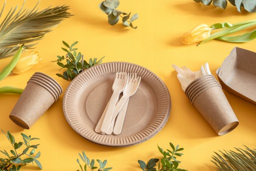 Kraft Bio ECO Kompostovateľné taniere 18cm 20ks.