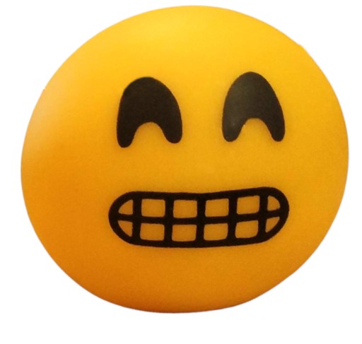 NOČNÁ LAMPA DO SKRIŇA EMOTIA ŽLTÝ ÚSMEV ÚSMEV