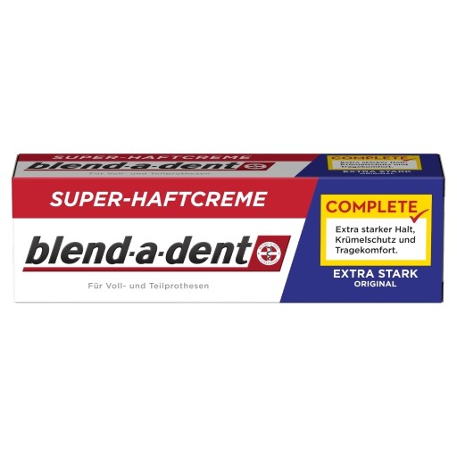 Lepidlo na zubné protézy Blend-a-dent Extra Stark Original