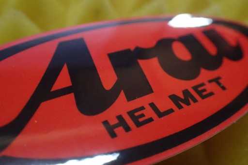 NÁLEPKA NA PRILBU NÁLEPKA NA PRILBU MOTOCROSS DAKAR RACE ARAI. 8,6 x 4,1 cm