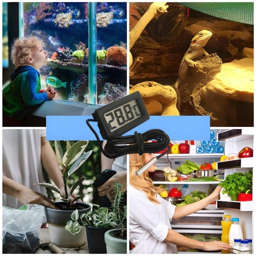 ELEKTRONICKÝ LCD TEPLOMER S DIGITÁLNOU PECÍ