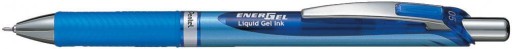 Gélové pero PENTEL ENERGEL BLN-75 modré x2